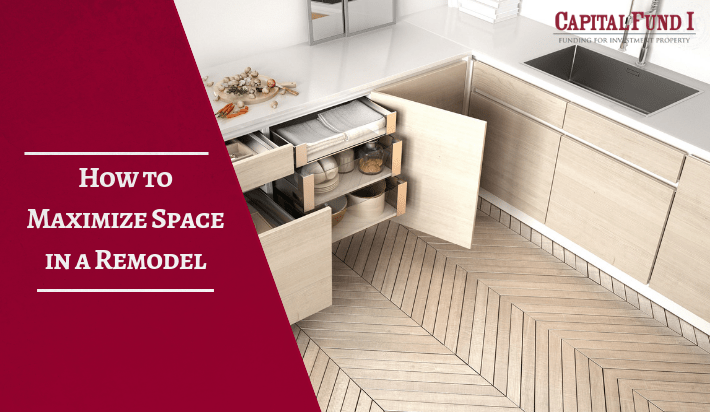 Maximizing space when remodeling is a way to spend money wisely. Capital Fund 1.