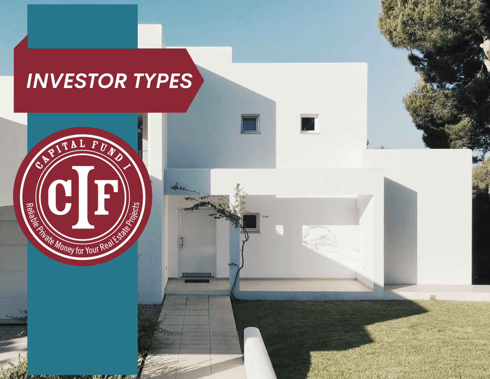Modern home with types of investors
