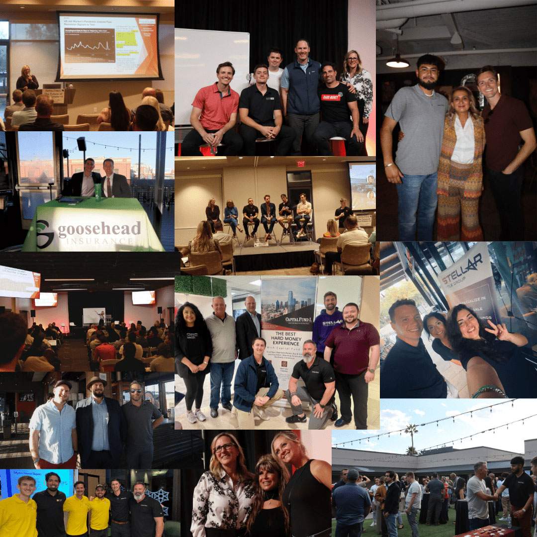 photo collage of 2024 Event Recap with Capital Fund 1